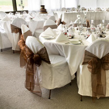 Wholesale chair covers on sale and sashes