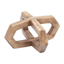 Wood, 6x6 2-ring Orb, Brown