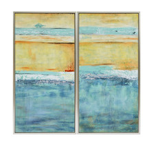 50x26, S/2, Ocean Oil Painting, Multi