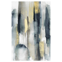 24x36  Abstract Printed Canvas, Multi/gray