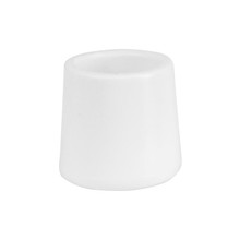 White Replacement Foot Cap for Plastic Folding Chairs [FLF-LE-L-3-WHITE-CAPS-GG]