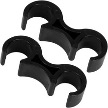 Black Plastic Ganging Clips - Set of 2 [FLF-LE-3-BK-GANG-GG]