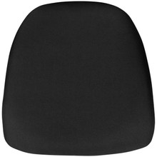 Hard Black Fabric Chiavari Chair Cushion [FLF-BH-BLACK-HARD-GG]