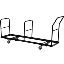 Vertical Storage Folding Chair Dolly - 35 Chair Capacity [FLF-NG-DOLLY-309-35-GG]