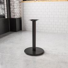 18'' Round Restaurant Table Base with 3'' Dia. Table Height Column [FLF-XU-TR18-GG]