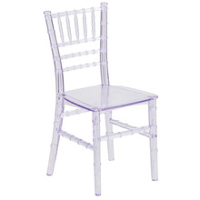 Child’s Transparent Crystal Resin Party and Event Chiavari Chair for Commercial & Residential Use