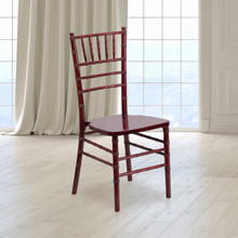 HERCULES Series Mahogany Wood Chiavari Chair [FLF-XS-MAHOGANY-GG]