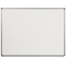 4' W x 3' H Porcelain Magnetic Marker Board [FLF-YU-90X120-POR-GG]