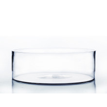 12" x 4" Cylinder Glass Vase - 6 Pieces