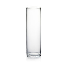 3" x 10" Cylinder Glass Vase - 12 Pieces