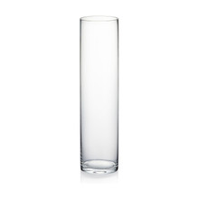 3" x 12" Cylinder Glass Vase - 12 Pieces
