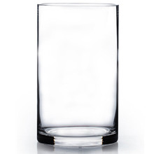 5" x 10" Clear Glass Cylinder Vase - 12 Pieces
