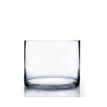 6" x 4" Cylinder Glass Vase - 12 Pieces