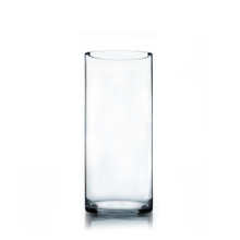 7" x 16" Cylinder Glass Vase - 4 Pieces