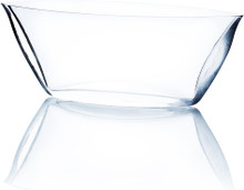 8.5" x 3" Clear Boat Vase - 36 Pieces