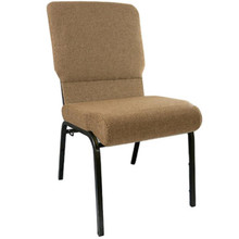 Advantage Mixed Tan Church Chairs 18.5 in. Wide
