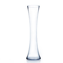 6" x 27" Large Bud Glass Vase - 4 Pieces