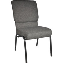 Advantage Charcoal Gray Church Chair 18.5 in. Wide