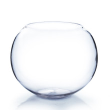 12"x10" Bubble Bowl Glass Vase - 2 Pieces