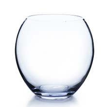 7.5"x 8" Clear Bubble Bowl Vase - 4 Pieces