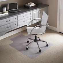 36'' x 48'' Carpet Chair Mat with Lip [FLF-MAT-CM11113FD-GG]