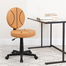 Basketball Swivel Task Office Chair [FLF-BT-6178-BASKET-GG]