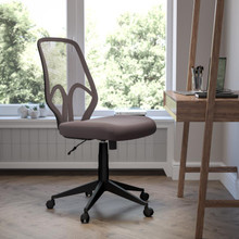 Salerno Series High Back Dark Gray Mesh Office Chair [FLF-GO-WY-193A-DKGY-GG]