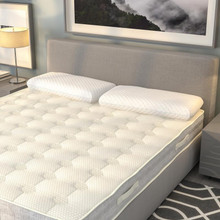 Capri Comfortable Sleep Memory Foam Gel Queen Pillow [FLF-MR-MFP101-GG]