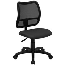 Mid-Back Gray Mesh Swivel Task Office Chair [FLF-WL-A277-GY-GG]