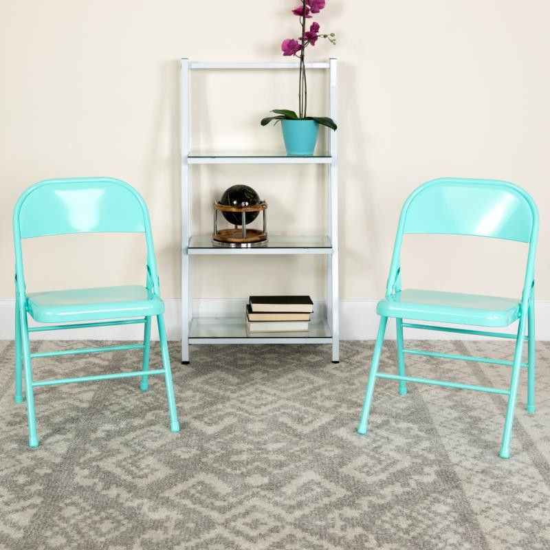 CLARIN　FOLDING CHAIR WITH ARM Teal CLARIN FOLDING CHAIR WITH ARM Teal（CLARIN FOLDING CHAIR