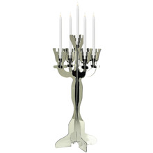 Illuminate Viewpoint Tabletop Candelabra with Mirror Finish
