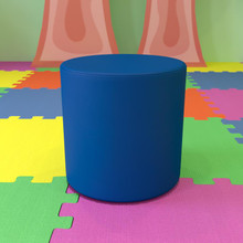 Soft Seating Flexible Circle for Classrooms and Common Spaces - 18" Seat Height (Blue) [FLF-ZB-FT-045R-18-BLUE-GG]