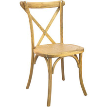 Advantage Hand Scraped Natural X-Back Chair [FLF-X-BACK-NAT]