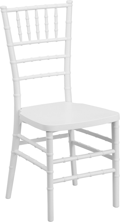 White resin stackable discount chairs