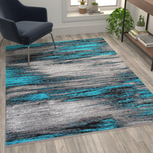 ACME Furniture　TRIGON RUG Jaipur Living Fletcher Arcus FTR03 Seafoam green Area Rug