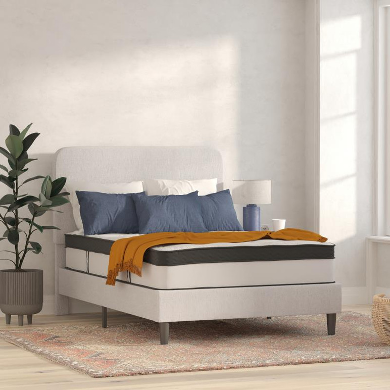 Capri Comfortable Sleep 12 Inch CertiPUR US Certified Memory Foam Pocket Spring Mattress Full Mattress in a Box FLF CL BT33PM R12M F GG EventsWholesale