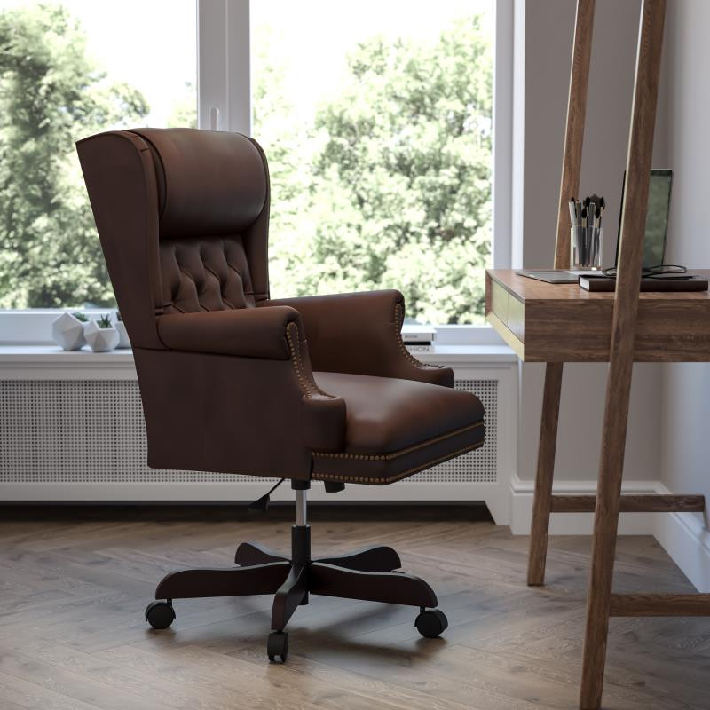 Traditional executive online chair