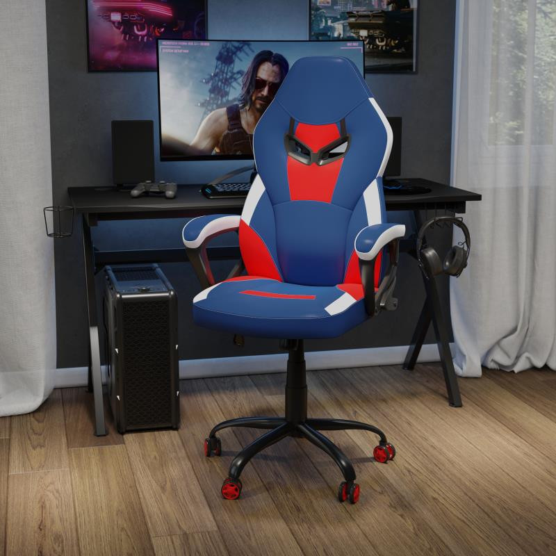 Designer outlet gaming chair