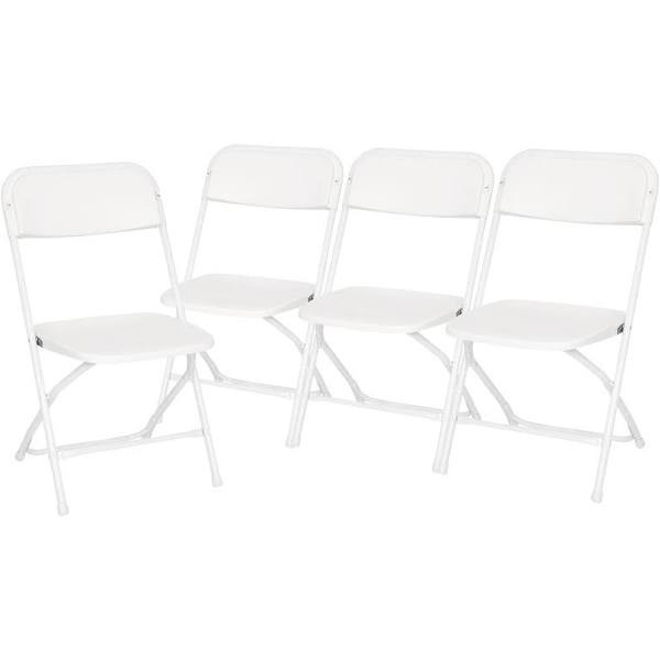 Set Of 4 Premium White Plastic Folding Chairs 650 Lb Capacity   Shopping  77703.1657411765.1280.1280 