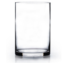 4" x 6" Clear Glass Cylinder Vase - 24 Pieces