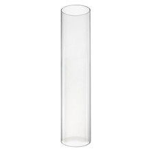 Case of 12 - Glass Hurricane Candle Holder Shade Chimney Tube, H-18" D-4"