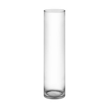 6" x 26" Clear Glass Cylinder Vase - 4 Pieces