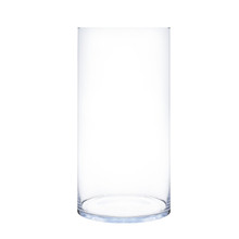 10" x 20" Clear Glass Cylinder Vase - 2 Pieces