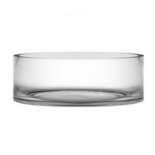 Case of 4 - Glass Cylinder Vase, H-4" D-12"