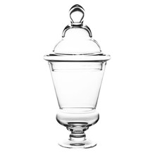 Case of 2 - Glass Candy Buffet Apothecary Jar, H-23" D-9.5"