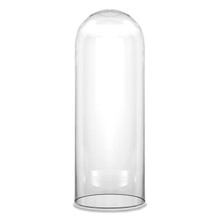 Case of 2 - Glass Cloche Display Dome, H-24" D-9.75"