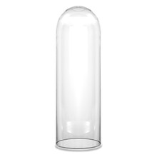 Case of 2 - Glass Cloche Display Dome, H-27.5" D-9.75"