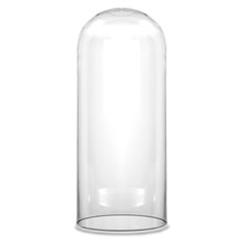 Case of 2 - Glass Cloche Display Dome, H-24" D-11.75"