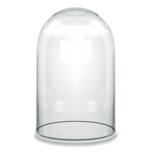 Case of 8 - Glass Cloche Display Dome, H-10.5" D-6"