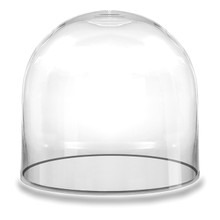 Case of 8 - Glass Cloche Display Dome, H-6" D-6"